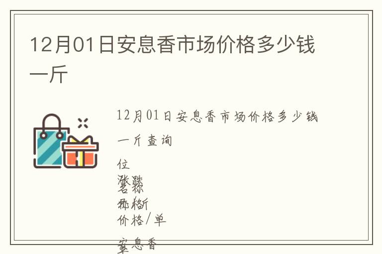 12月01日安息香市場價(jià)格多少錢一斤